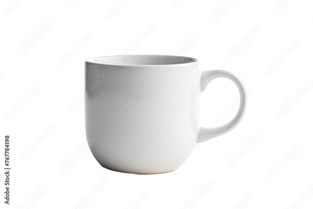 Serenity in White: A Solitary Coffee Cup. On a White or Clear Surface PNG Transparent Background. Serenity in White: A Solitary Coffee Cup. On a White or Clear Surface PNG Transparent Background.