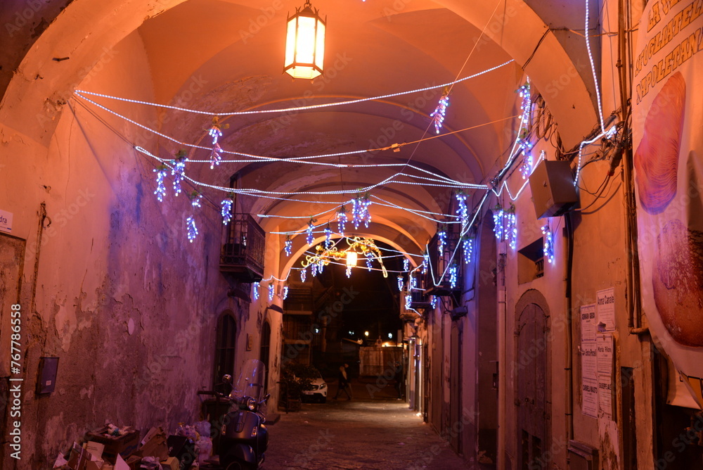 Salerno, campania, italia, natale, luci d'artista,