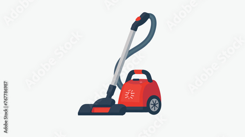 Vacuum cleaner icon Flat vector isolated on white background