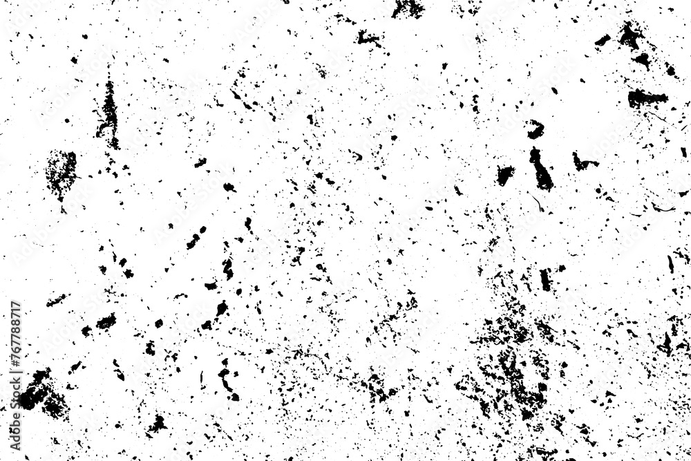 Vector abstract grunge concrete overlay texture effect.