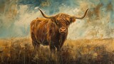 scottish highland cow beautiful animal trendy