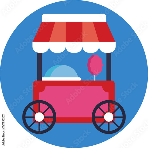 Our Cotton Candy icon captures the whimsical essence of this beloved street treat, promising a burst of sweetness and delight with every colorful swirl.