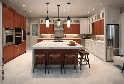 interior of a kitchen