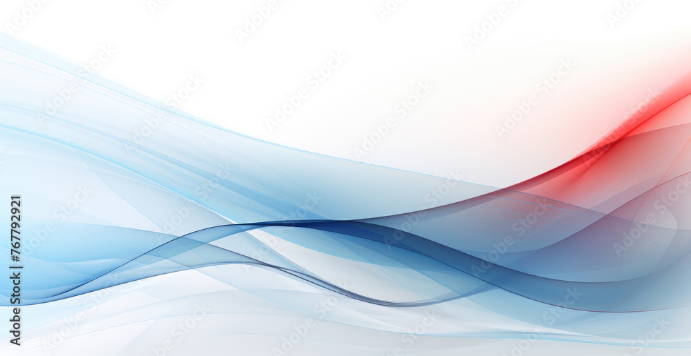 Abstract blue red pink gradient colors of wave line , smoke wave flowing isolated on white backgrounds. Abstract blue red pink gradient colors of wave line , smoke wave flowing isolated on white backgrounds.
