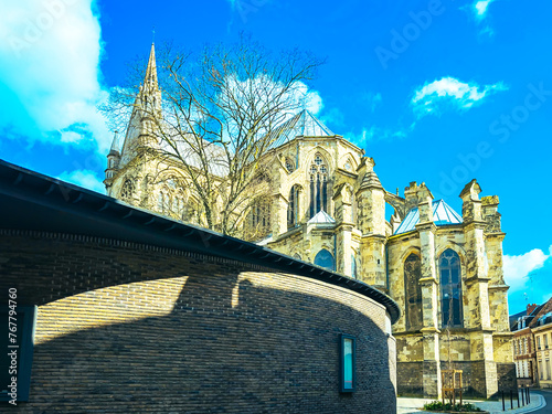 Traditional Cathedral in Valenciennes, France
