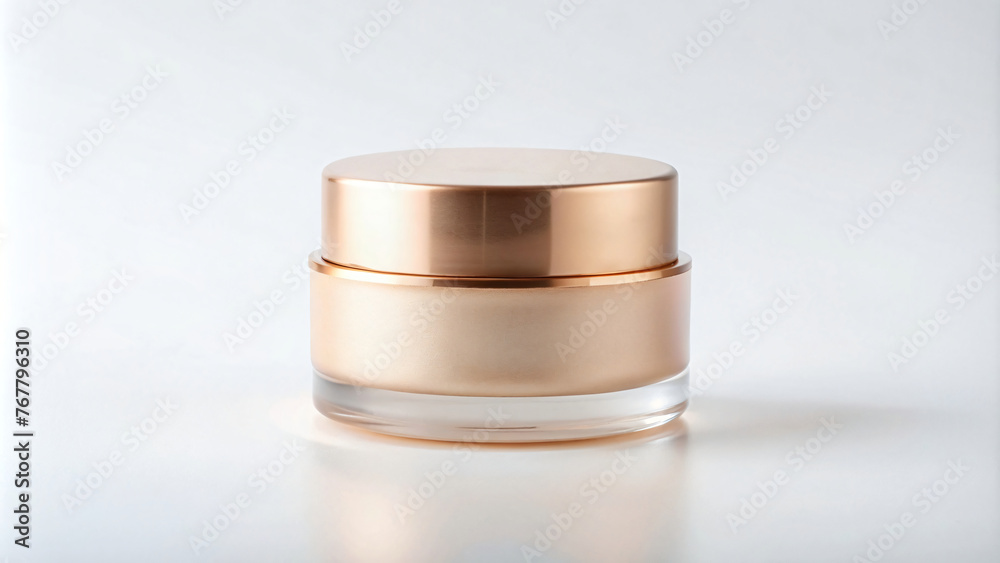 Isolated bottle of cream on white background Isolated bottle of cream on white background