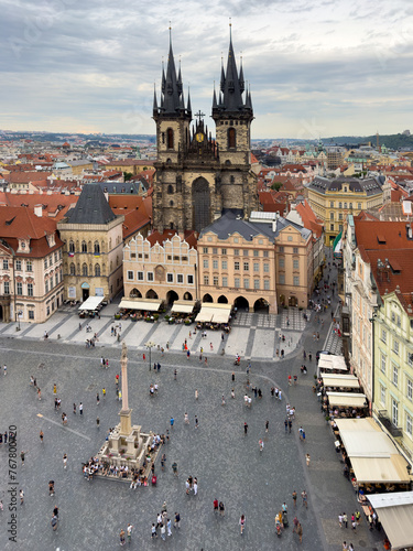 Praga, Piazza della Città Vecchia photo