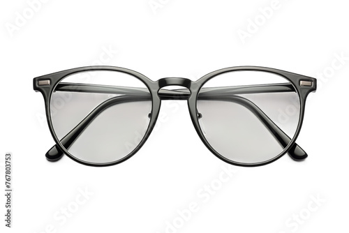 Spectacular Spectacles Floating in Clean Canvas of White Space. On a White or Clear Surface PNG Transparent Background.