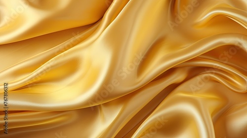 A gold fabric with a shiny texture