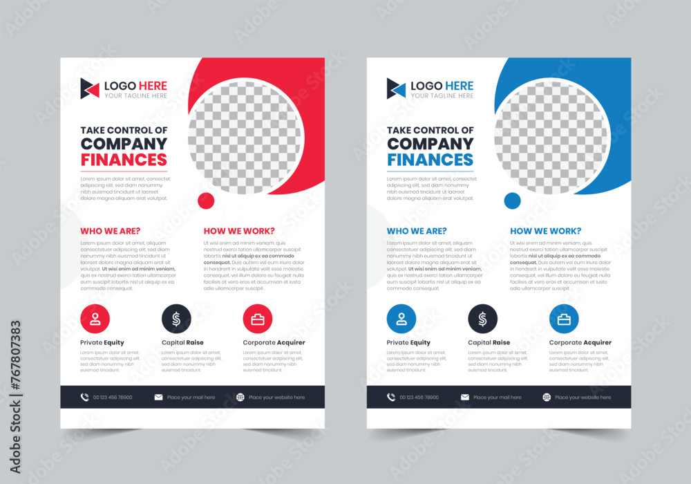 Creative Finance Flyer Template | A4 | Print Ready