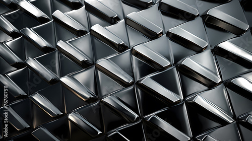 Detailed close-up of metal surface