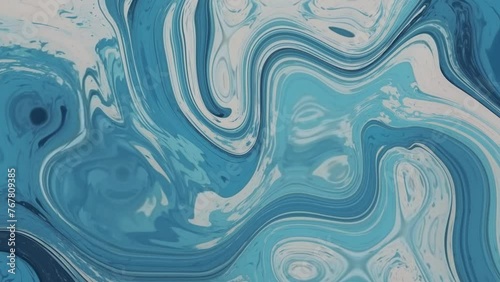 abstract liquid colors painting in motion background video