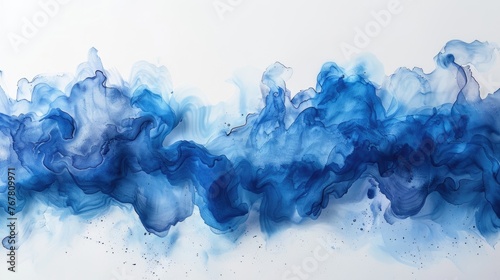 Watercolor painting background for use in decorative design.