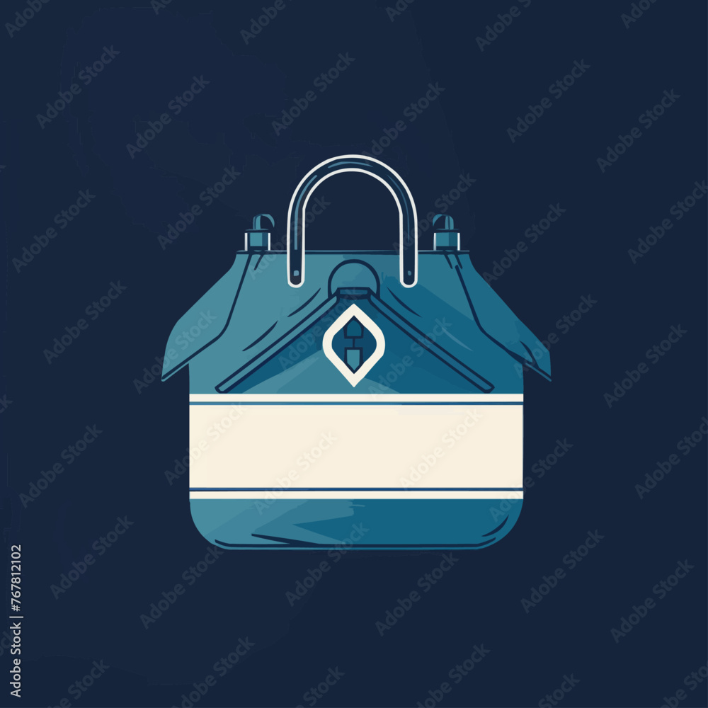 Doctor House Logo Design. Home and Doctor Bag Doctor House Logo Design. Home and Doctor Bag