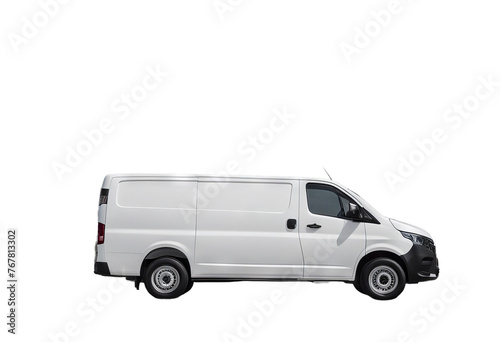 cargo white van background shipping delivery side transport industry minivan logistic transportation drive cab truck isolated vehicle automobile car service