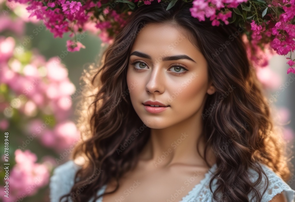 A Portrait Of Breathtakingly Gorgeous, Exotic, Beautiful Woman.
A Portrait Of Breathtakingly Gorgeous, Exotic, Beautiful Woman.