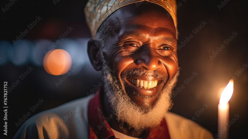 a senior African preacher a senior African preacher