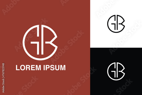 GB, BG, G, B, Abstract Letters Logo Monogram