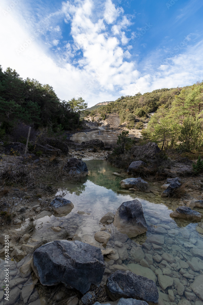 A tranquil and pristine natural environment, showcasing the harmonious existence of various elements of nature A tranquil and pristine natural environment, showcasing the harmonious existence of various elements of nature