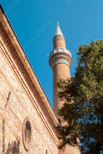 Celebi Sultan Mehmet Mosque and its minaret