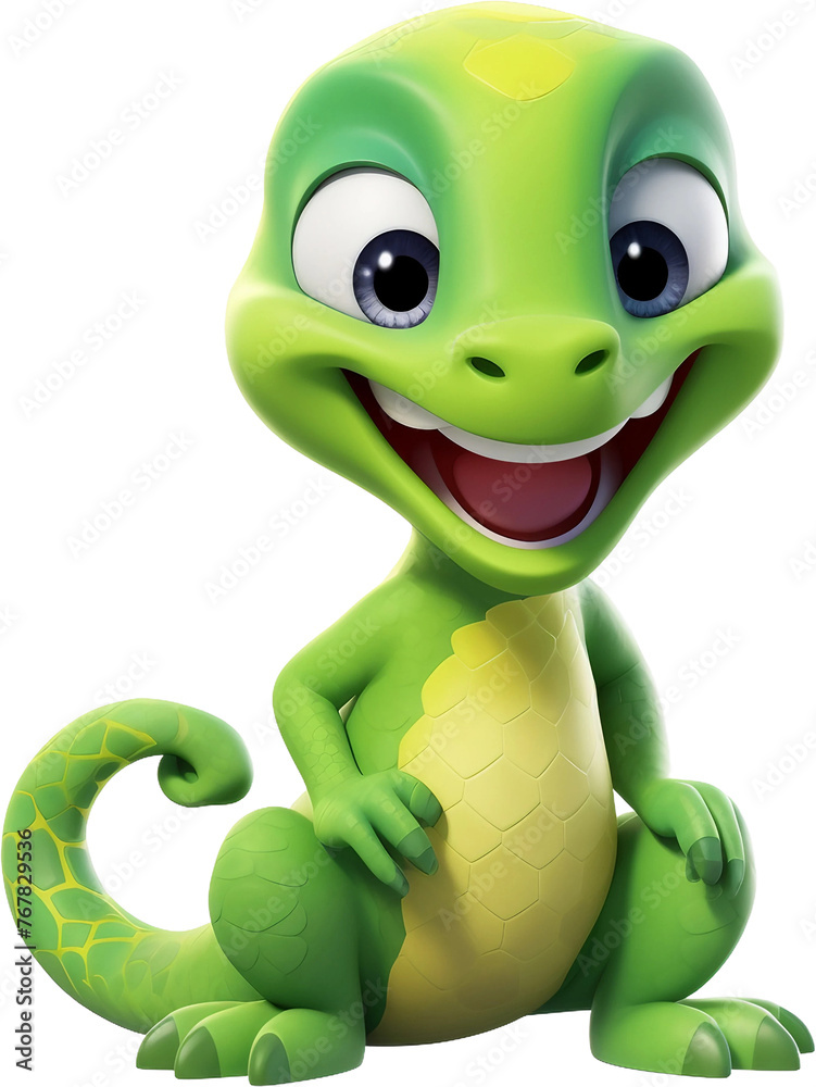 Fototapeta premium 3D 뱀