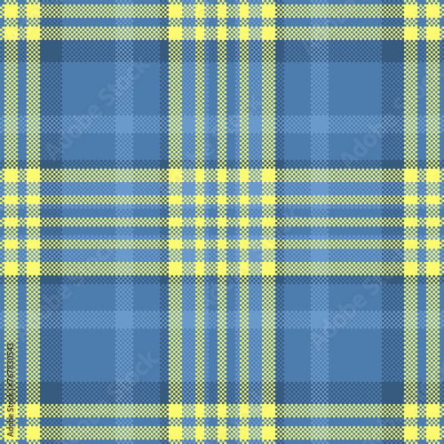 Check pattern vector of texture tartan plaid with a fabric seamless textile background.