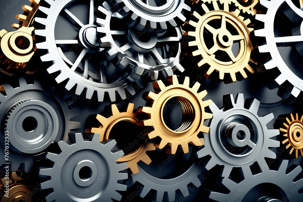 Zahnräder im Verbund als Getriebe