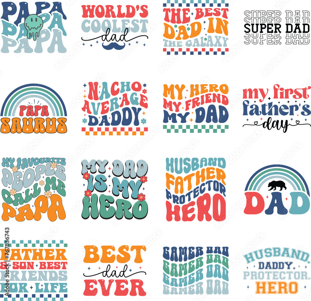 Retro Father's Day And Dad Svg Bundle, Dad SVG, Daddy, Best Dad SVG, Whiskey Label, Happy Fathers Day, Father's Day Svg, Dad SVG, Daddy, Best Dad SVG, Gift for Dad Svg, Retro Papa Svg, Funny Dad Svg, 