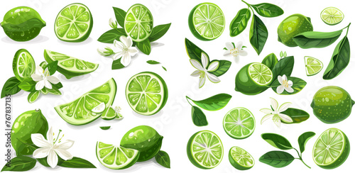 Cartoon lime
