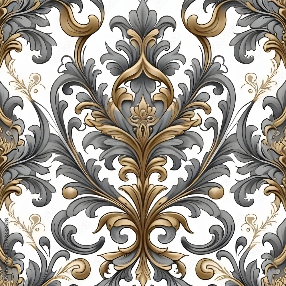Ornamental pattern design Ornamental pattern design