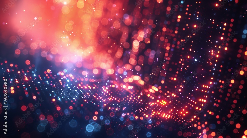 Obraz premium Cyber Nexus: Where Technology Meets Imagination