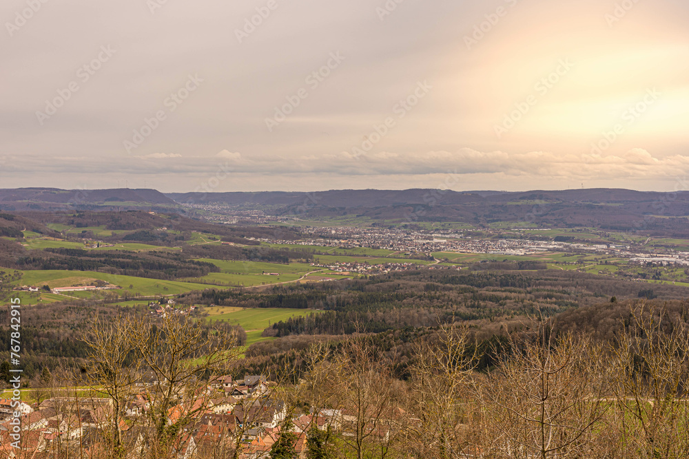  panoramic view of the city in Germany