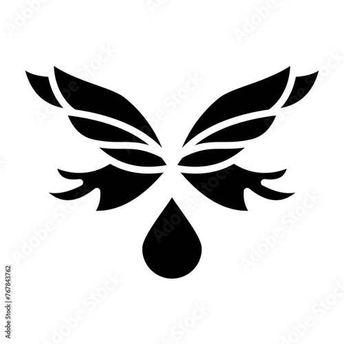   Water Wings glyph icon