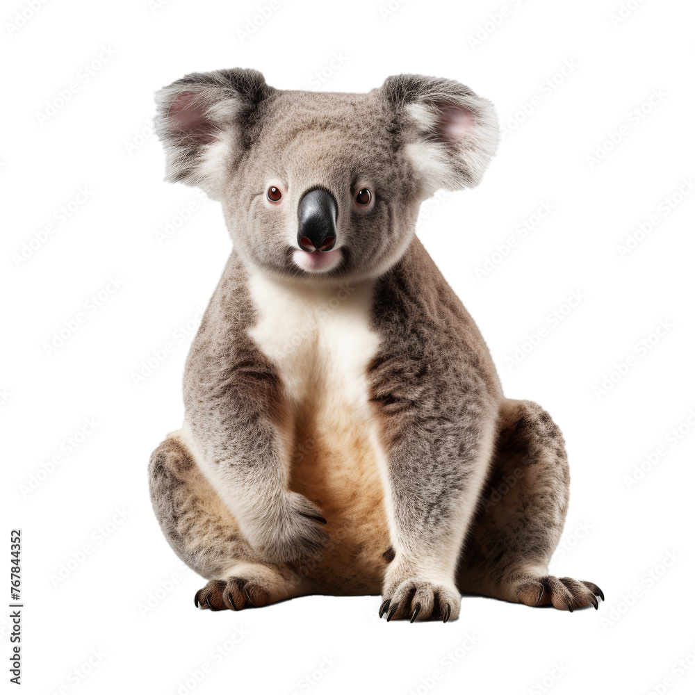 koala isolated on white transparent background, png koala isolated on white transparent background, png