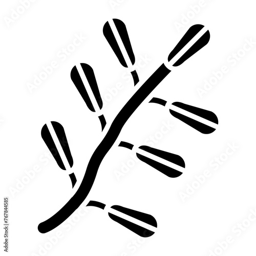   Moringa glyph icon photo