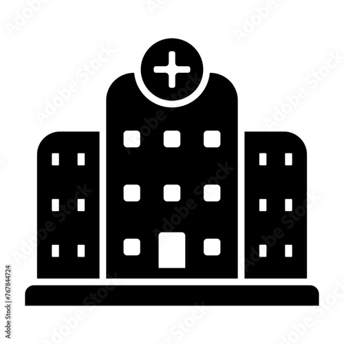   Hospital glyph icon
