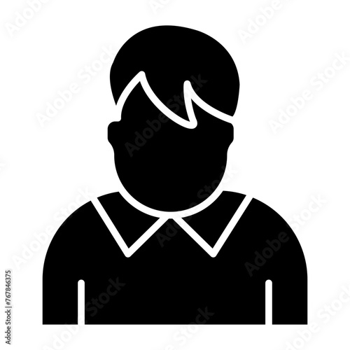 user glyph icon