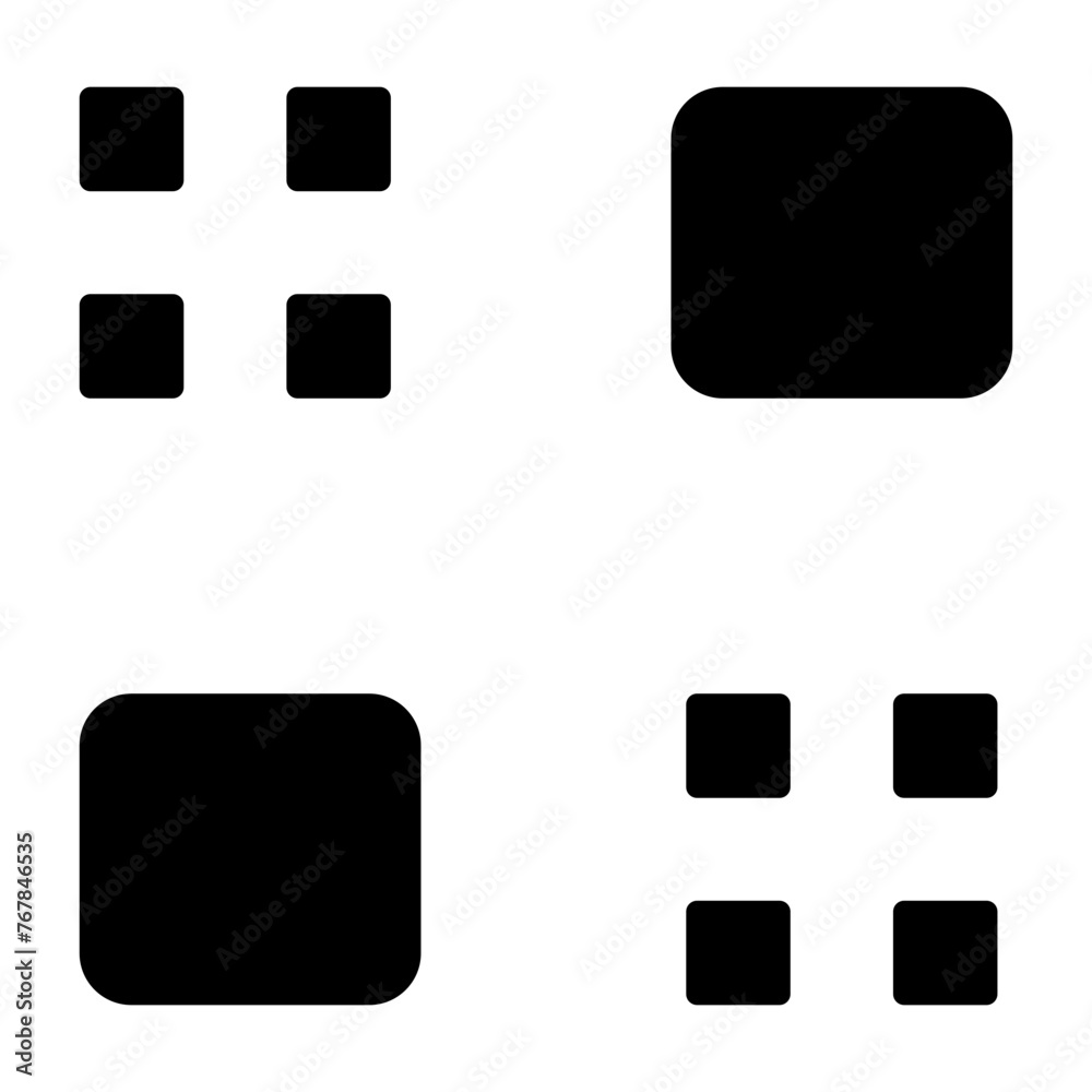 grid glyph icon