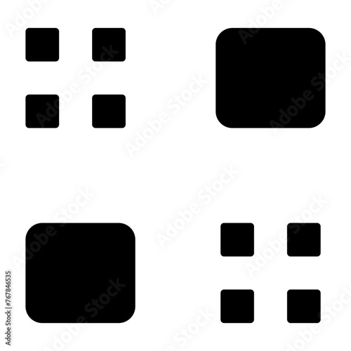 grid glyph icon