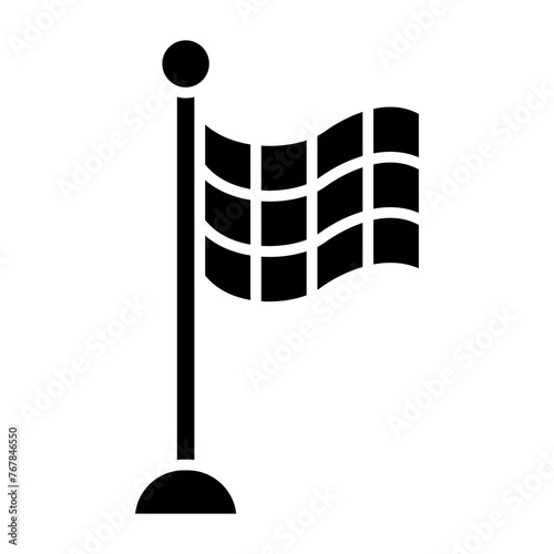 flag glyph icon