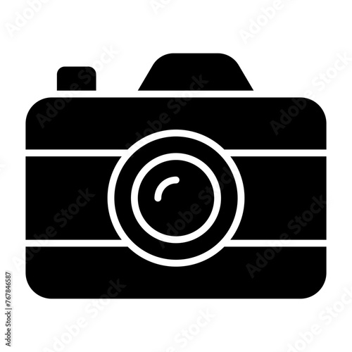 camera glyph icon