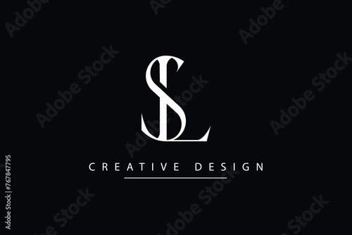 SL, LS,S , L, Abstract Letters Logo Monogram