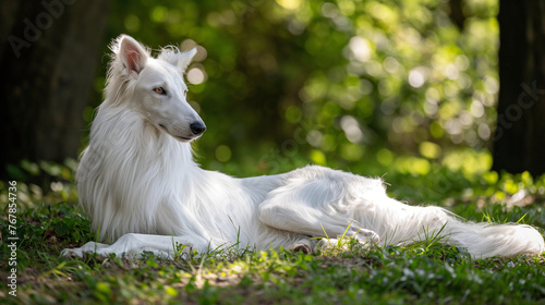 silken windhound dog