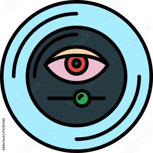 Red Eye Icon