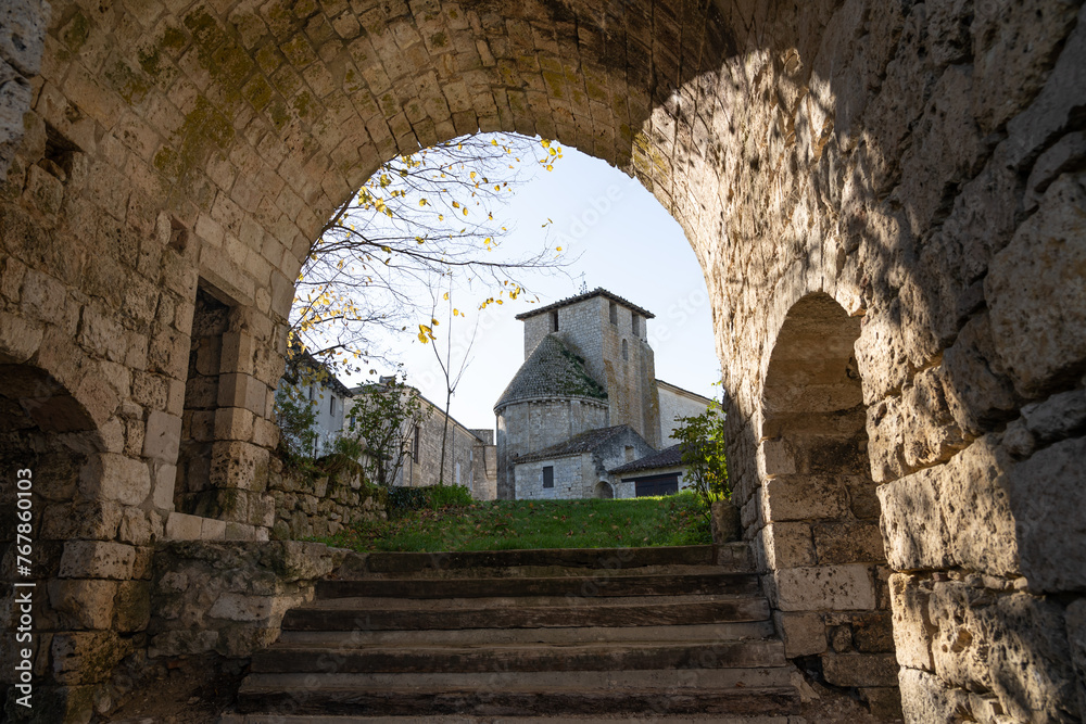 Obraz premium Église Notre-Dame de Frespech, Lot-et-Garonne