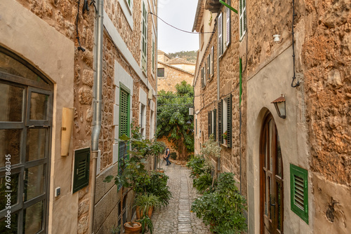Fototapeta Naklejka Na Ścianę i Meble -  amazing photos of Casc antic Fornalutx, Mallorca, Spain