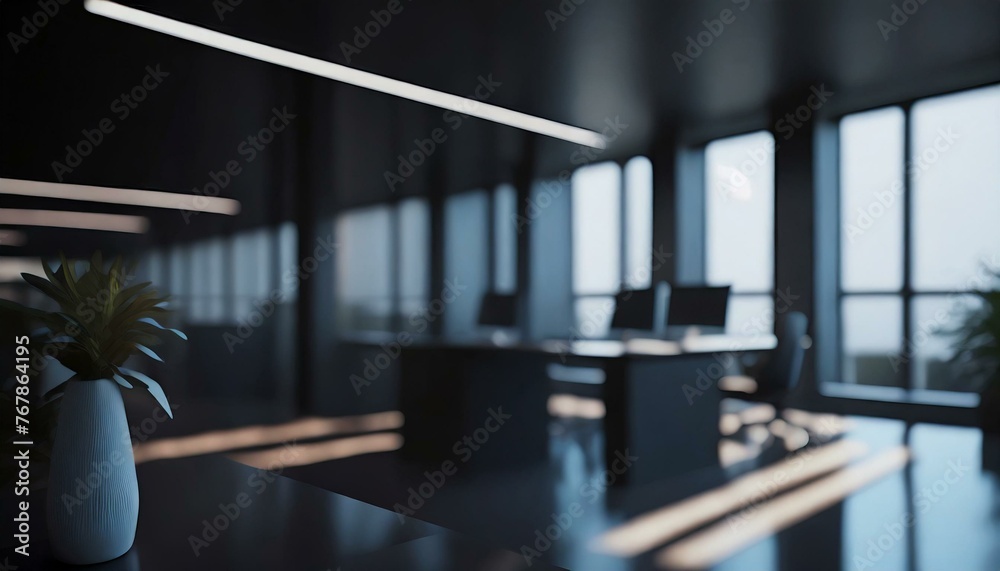 Glowing Outlooks: Contemporary Office Panorama Glowing Outlooks: Contemporary Office Panorama