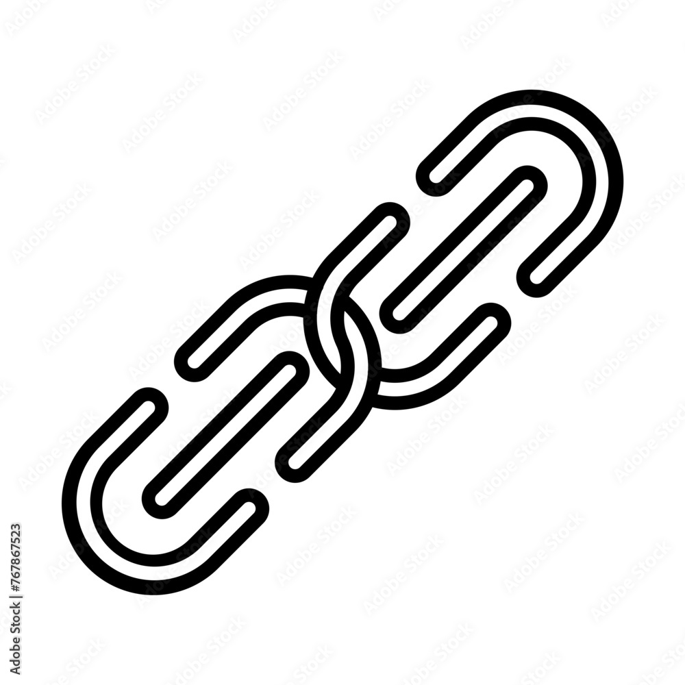 chain link symbol chain link symbol