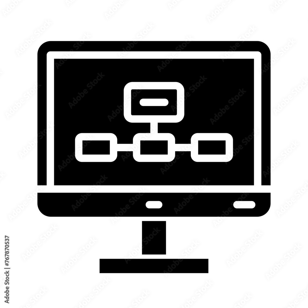Hierarchy glyph icon Hierarchy glyph icon