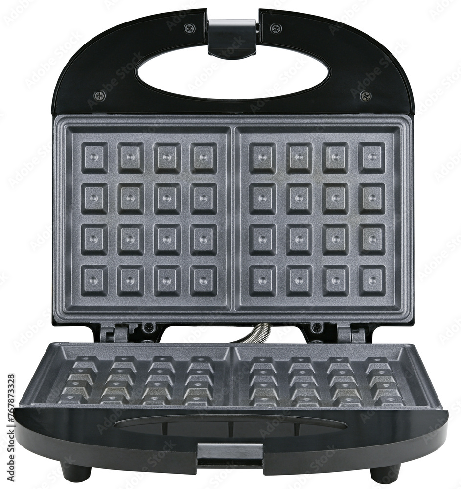 Belgian waffle maker isolated on a transparent background. Belgian waffle maker isolated on a transparent background.